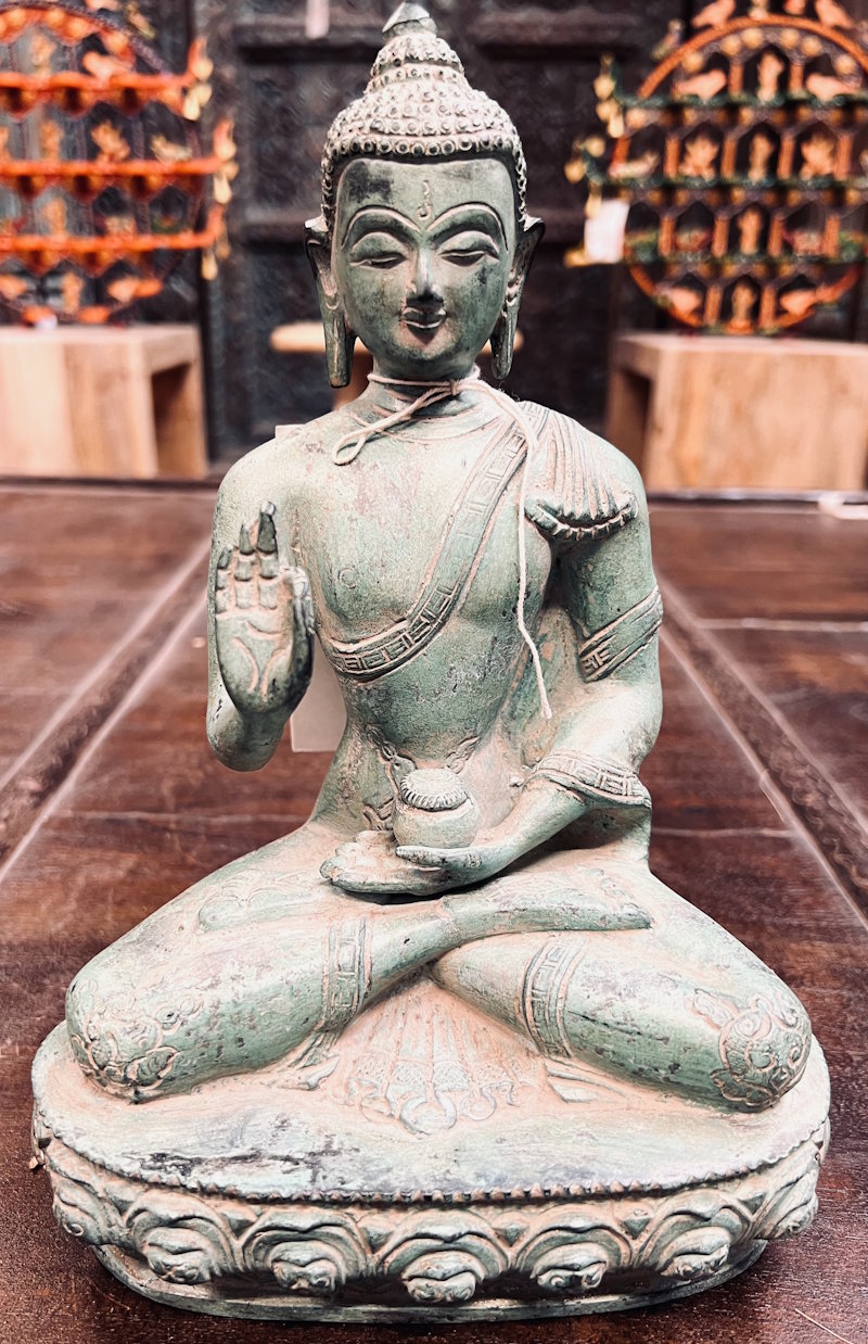 Bouddha laiton ht 25cm
