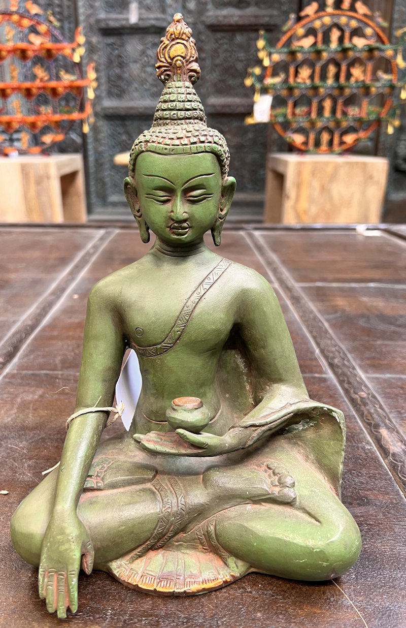 Bouddha laiton ht 25cm