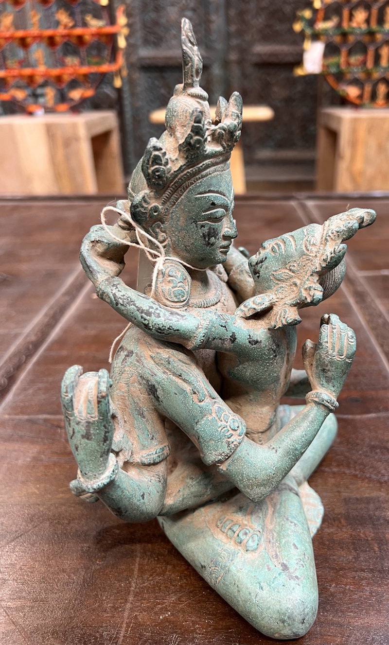 Bouddha Yab Yum ht 22cm