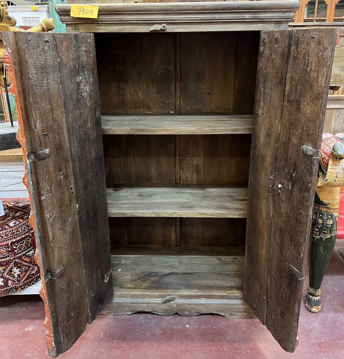 Armoire peinte H144x L90x P46