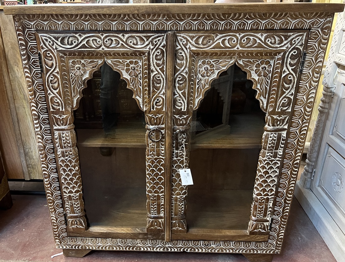 Buffet vitre H107x L100x P43