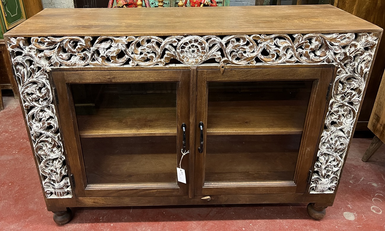 Buffet vitre H94 xL129x P41