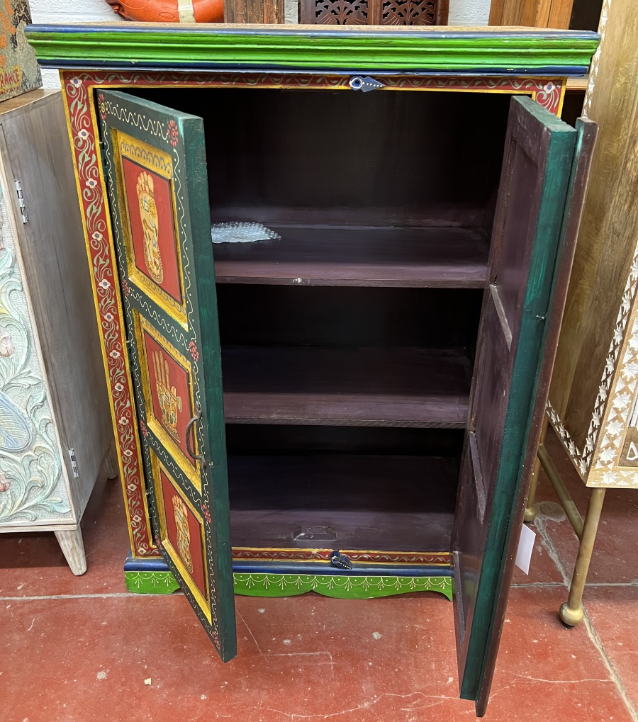 Meuble peint H120x L85 xP40