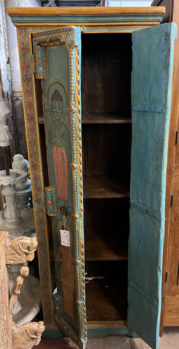 Armoire peinte H180x L66x P47