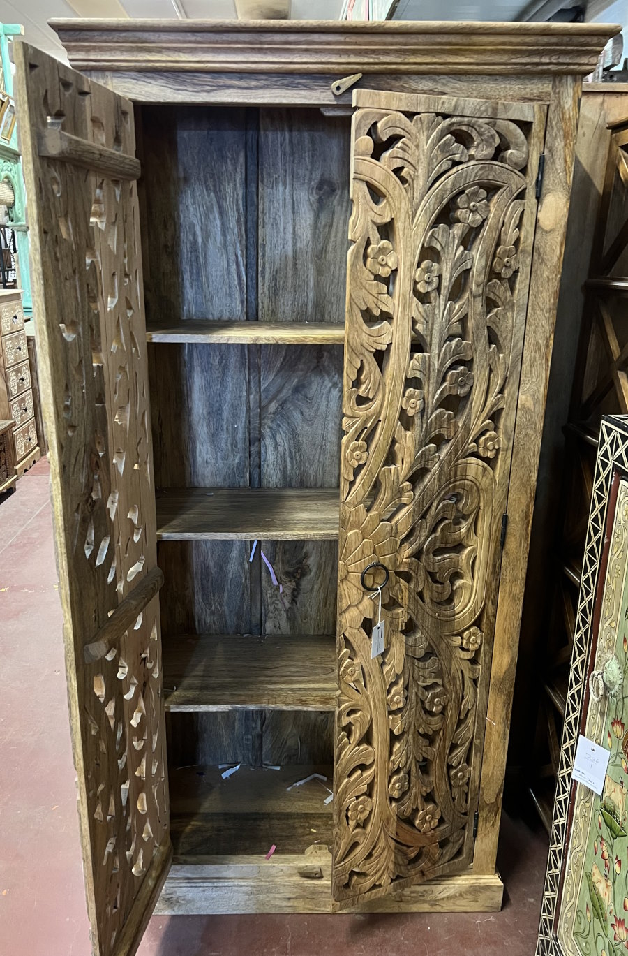 Armoire portes ajourées H180x L90x P40