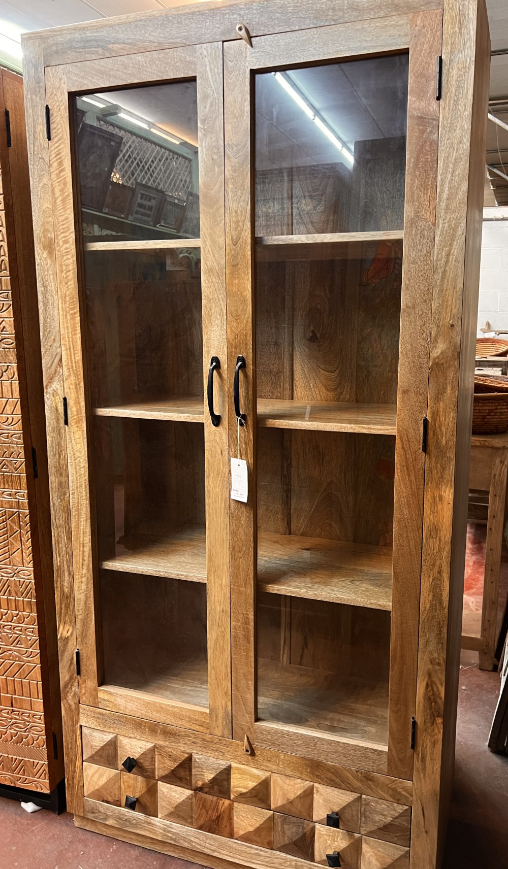 Meuble vitrine H196xL95x P40