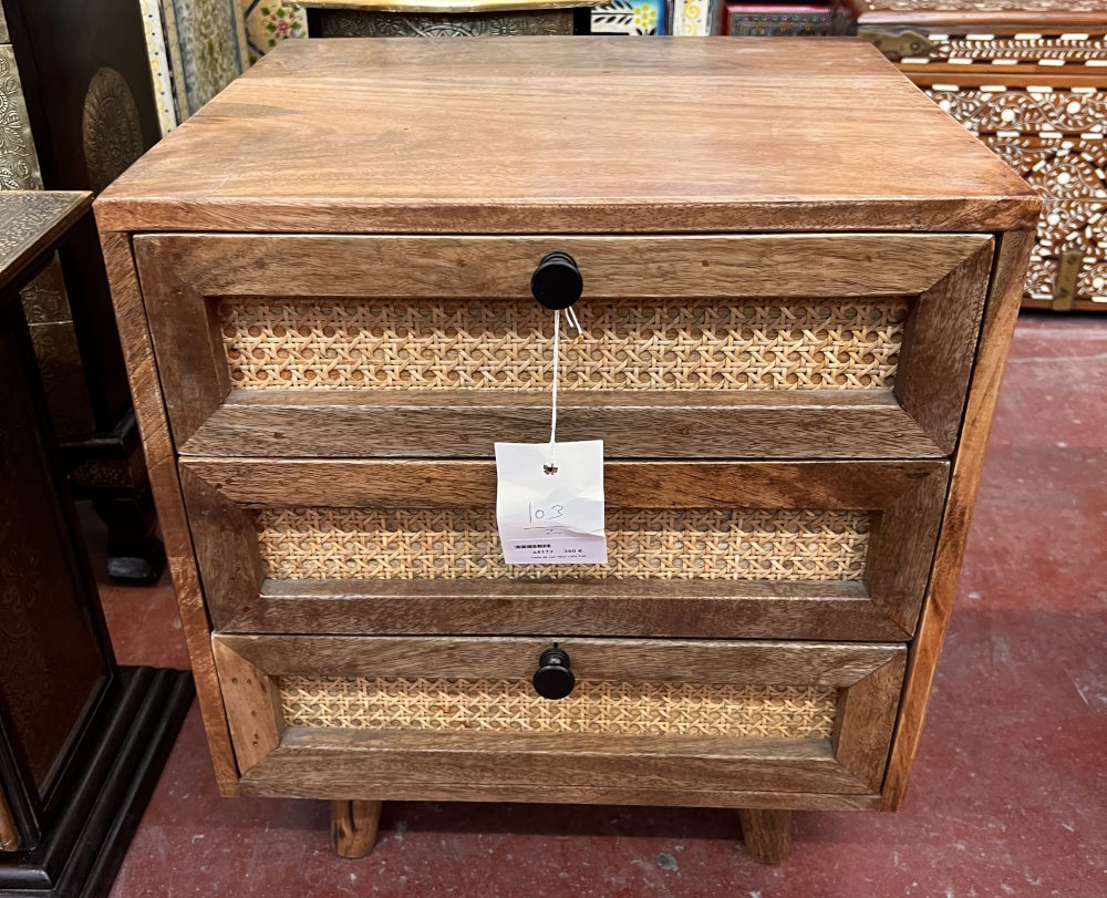 Table de nuit H52x L45x P40