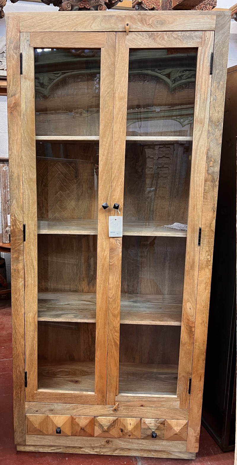 Armoire vitrine H195x L86x P40