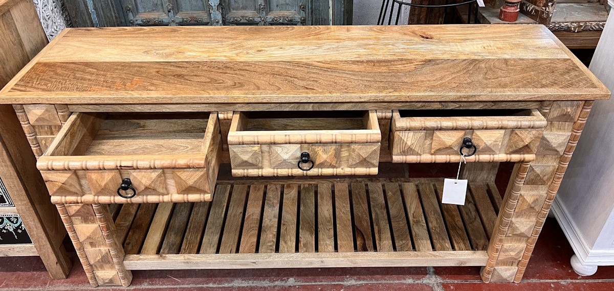 Console a tiroirs H78x L150x P40