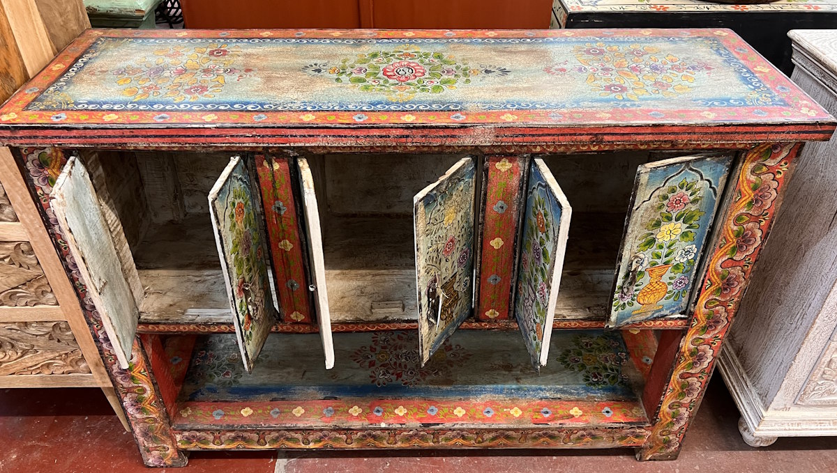 Console Peinte H92x L130x P40