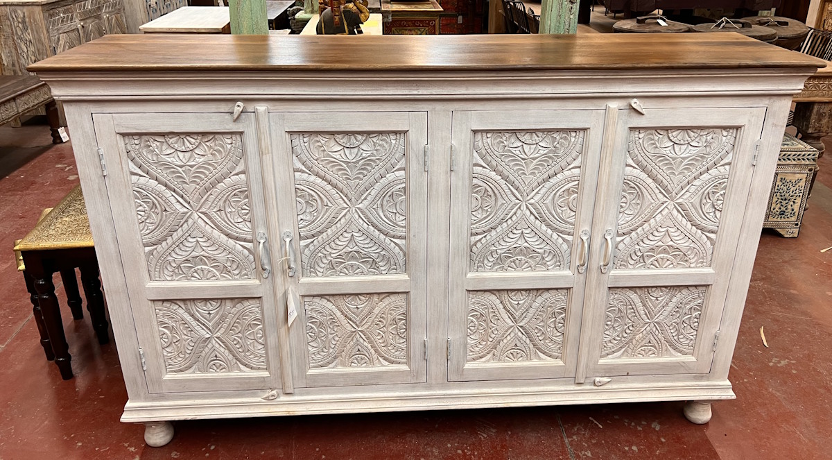 Buffet en manguier H112x L180x P44