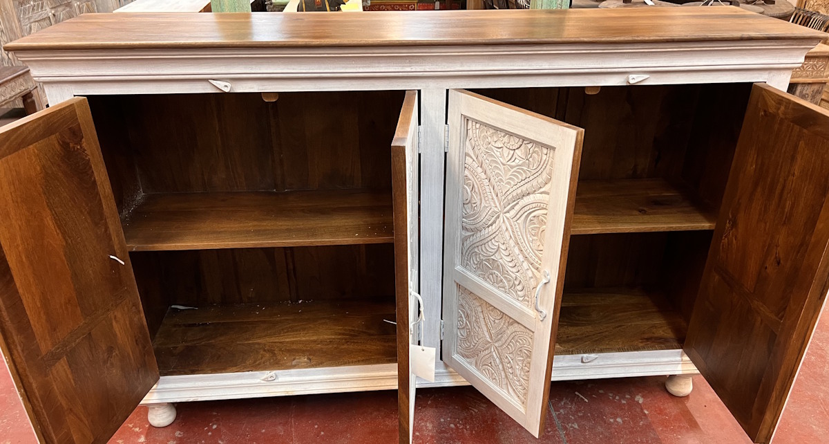 Buffet en manguier H112x L180x P44