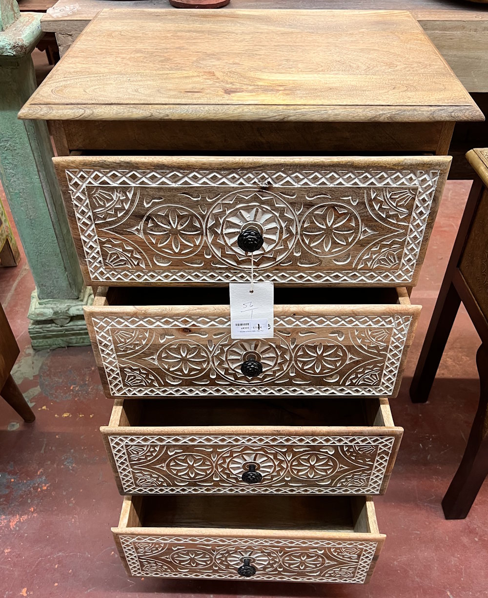 Meuble &agrave; tiroirs H99x L56x P42
