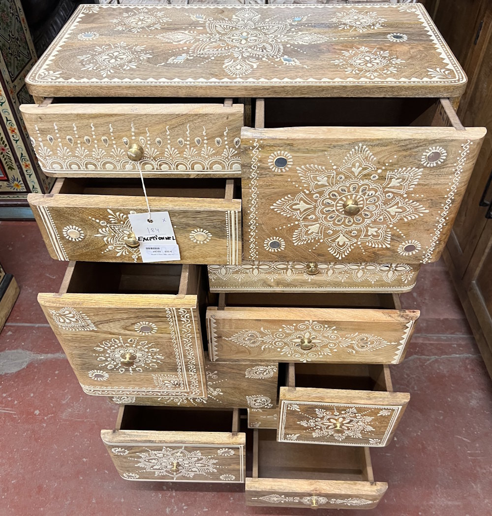 Meuble a tiroirs H98x L60x P31