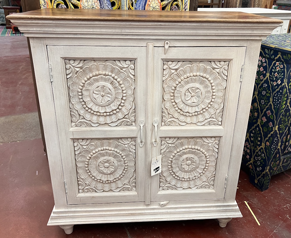 Meuble blanc 97X105X75