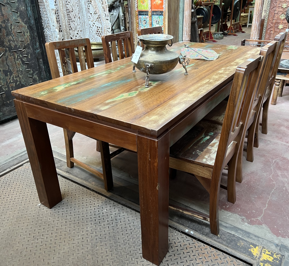 Table salle à manger H77x L198x P91