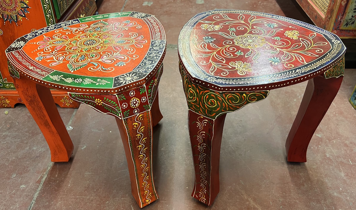 Tabouret color&eacute;