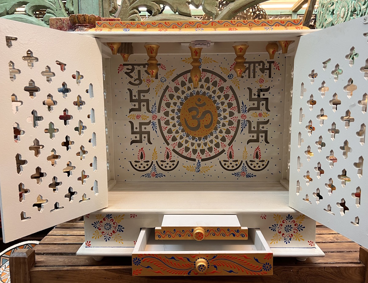 Petit temple hindou (pooja mandir ) 61 X 30 X 75